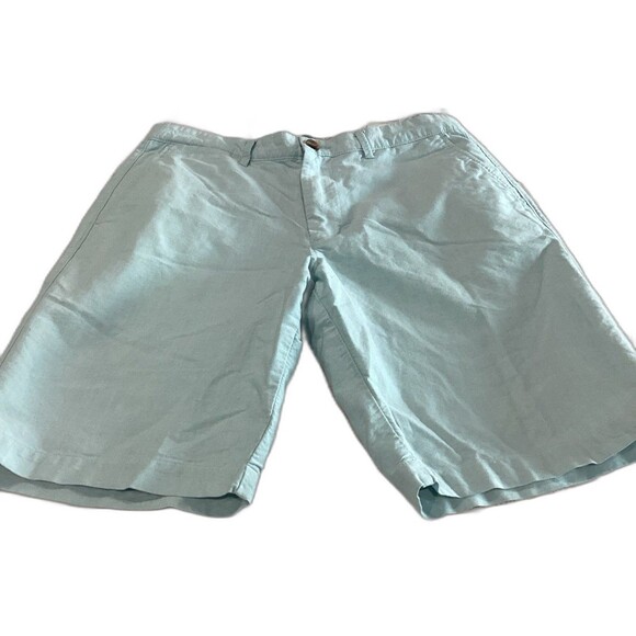 Merona Shorts Men’s Size 32 Color Seafoam Green Casual Inseam 9” - Picture 1 of 5